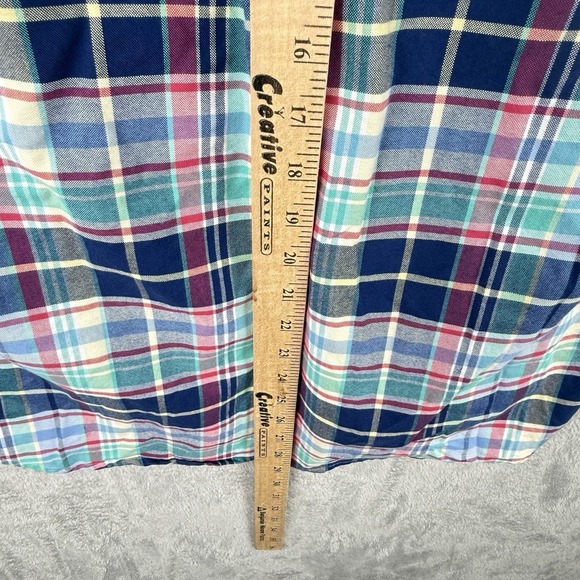 Ralph Lauren S/S Button Down Shirt Mens M Colorful Plaid Easter Wedding Casual - Picture 9 of 11